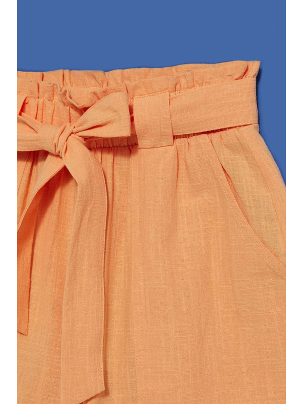 Moodo Оранжеви къси панталони за жени Moodo