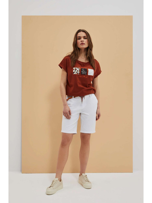 Moodo Дамски къси панталони Moodo