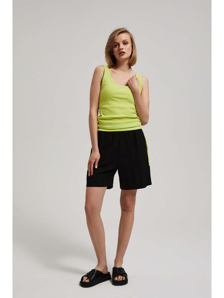 Moodo Черни дамски къси панталони Moodo