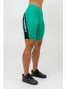 Nebbia Къси панталони за колоездене с висока талия ICONIC 238 XS,зелен