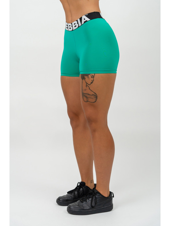 Nebbia Фитнес шорти с висока талия GLUTE PUMP 240 XS,зелен