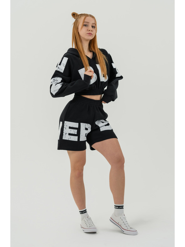 Nebbia Долнище шорти 6" MUSCLE MOMMY 624 XS,black