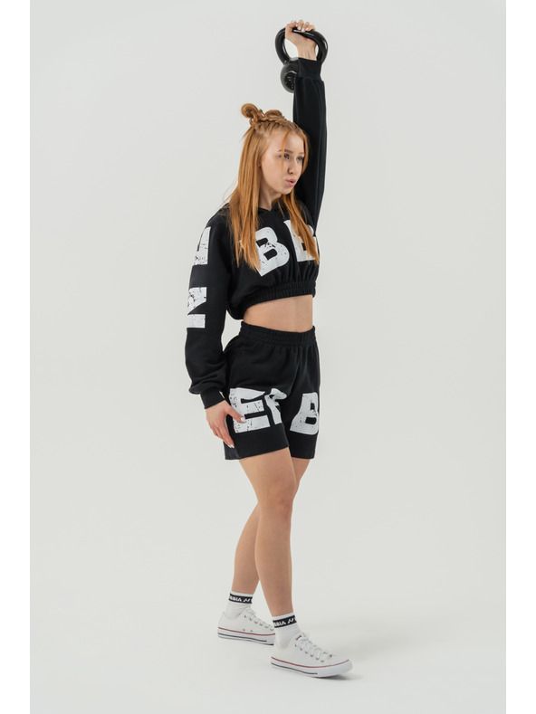 Nebbia Долнище шорти 6" MUSCLE MOMMY 624 XS,black