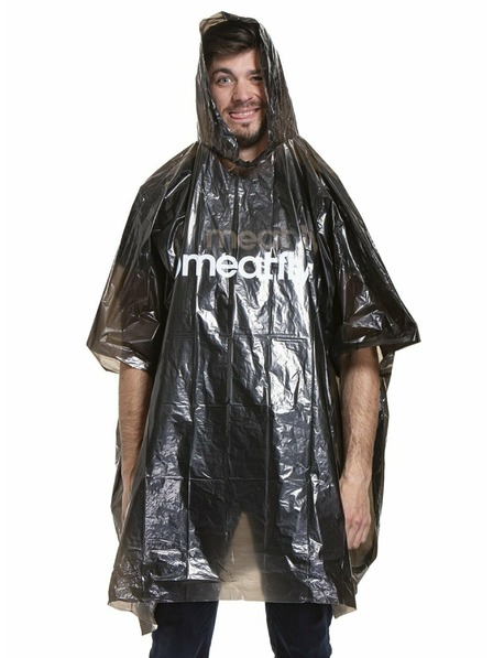 Meatfly Meatfly дъждобран - пончо Rainmann A | Черен | Размер