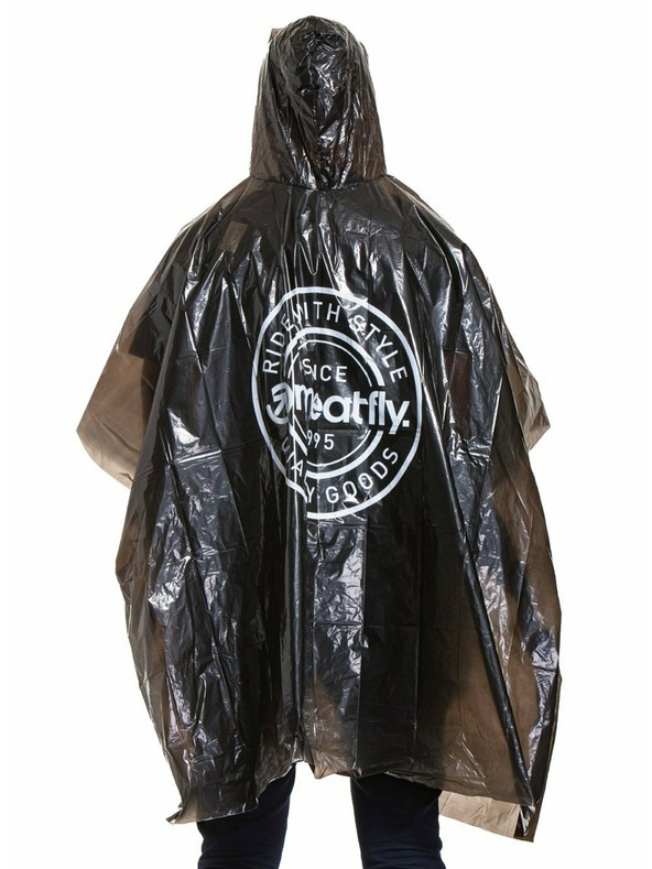 Meatfly Meatfly дъждобран - пончо Rainmann A | Черен | Размер