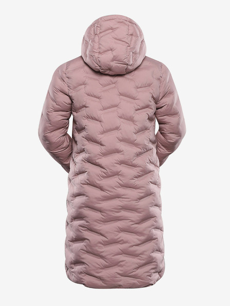 ALPINE PRO Дамско палто с импрегниране на WR ALPINE PRO AWEDA розово