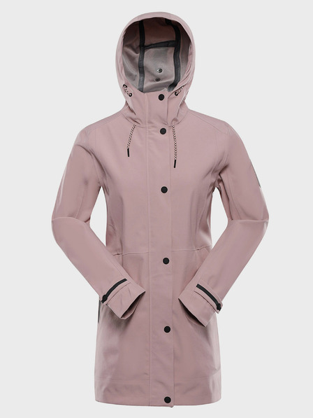 ALPINE PRO Дамско палто с мембрана ptx ALPINE PRO SETIJA в бледолилаво