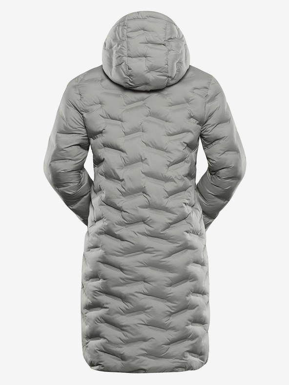 ALPINE PRO Дамско палто с wr импрегнация ALPINE PRO AWEDA сиво