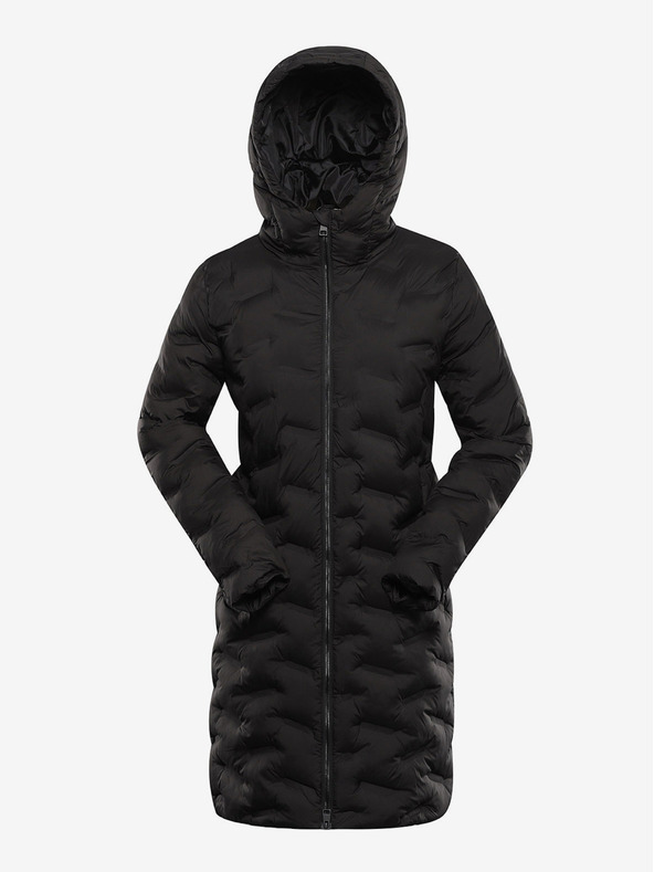 ALPINE PRO Дамско палто с WR импрегниране ALPINE PRO AWEDA черно