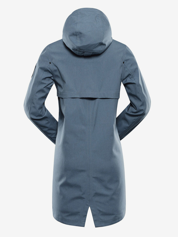 ALPINE PRO Син дамски непромокаем шлифер с мембрана ptx Alpine Pro PERFETA