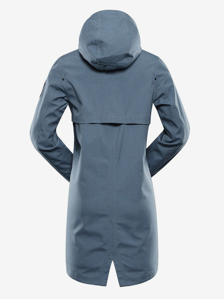 ALPINE PRO Син дамски непромокаем шлифер с мембрана ptx Alpine Pro PERFETA