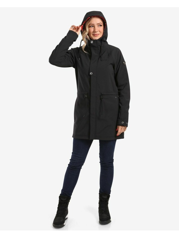 Kilpi Дамско софтшел палто Kilpi LASIKA-W Black