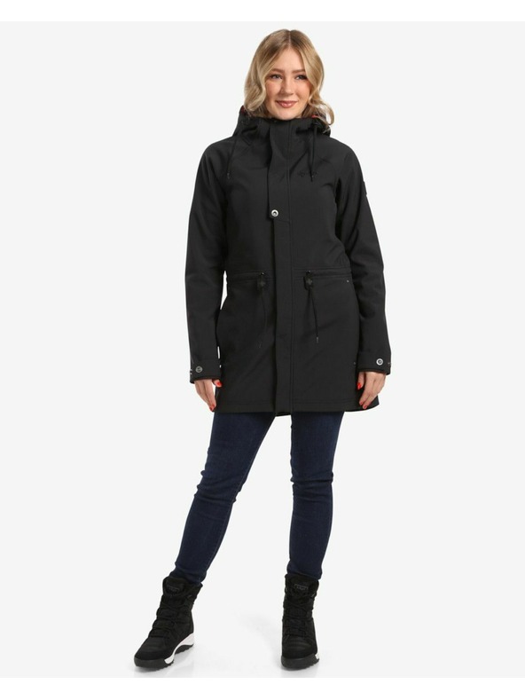 Kilpi Дамско софтшел палто Kilpi LASIKA-W Black