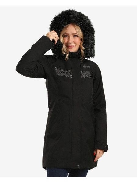 Kilpi Дамско зимно палто Kilpi PERU-W Black