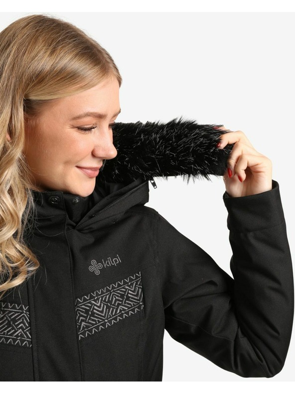 Kilpi Дамско зимно палто Kilpi PERU-W Black