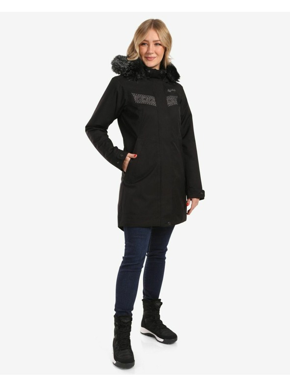 Kilpi Дамско зимно палто Kilpi PERU-W Black