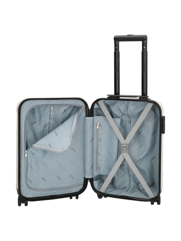 Enrico Benetti Пътен куфар Enrico Benetti Louisville S Бял