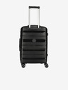 Enrico Benetti Пътнически куфар Enrico Benetti Montréal M Black