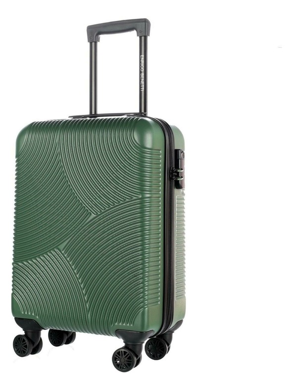 Enrico Benetti Пътнически куфар Enrico Benetti Louisville S Olive