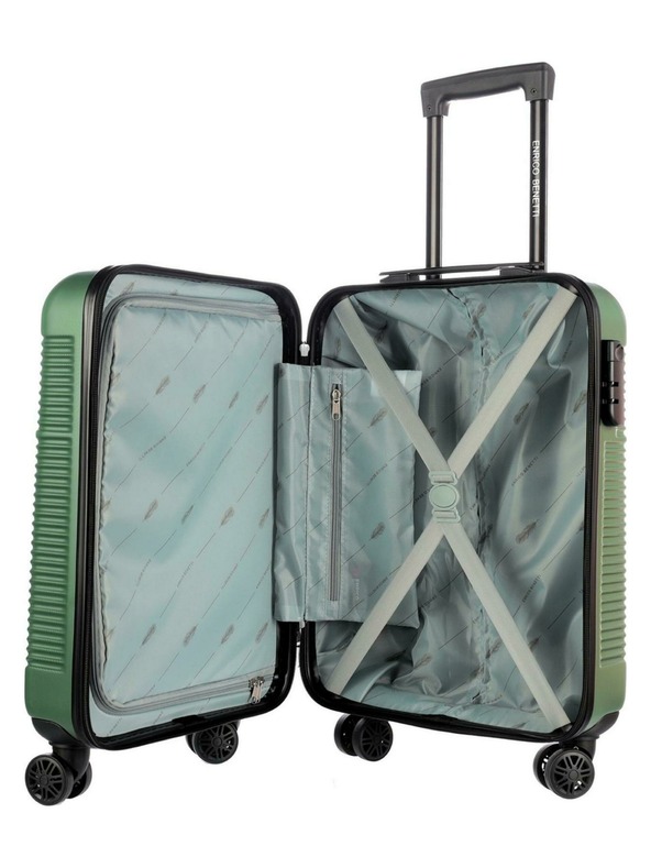 Enrico Benetti Пътнически куфар Enrico Benetti Louisville S Olive