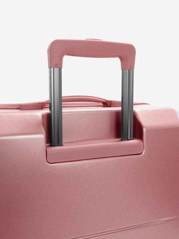 Heys Старорозов дамски пътнически куфар Heys EZ Fashion M Rose Gold