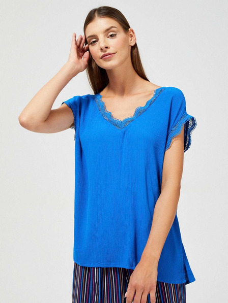 Moodo Синя дамска блуза Moodo