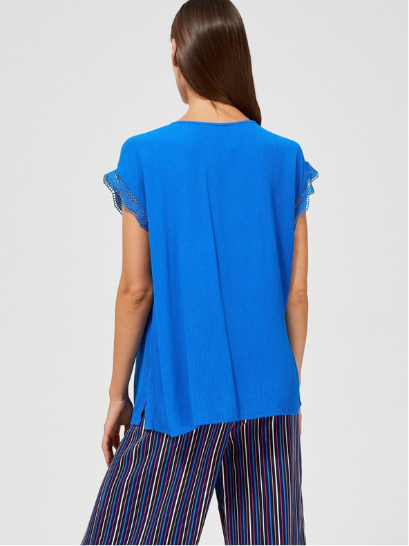 Moodo Синя дамска блуза Moodo