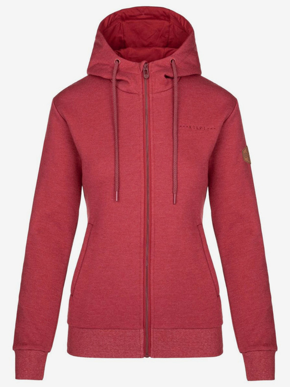Kilpi Дамски спортен суитчър в цвят бордо Kilpi LEINES-W