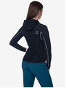 Kilpi Черен дамски функционален спортен суитшърт Kilpi MEMPHIS-W