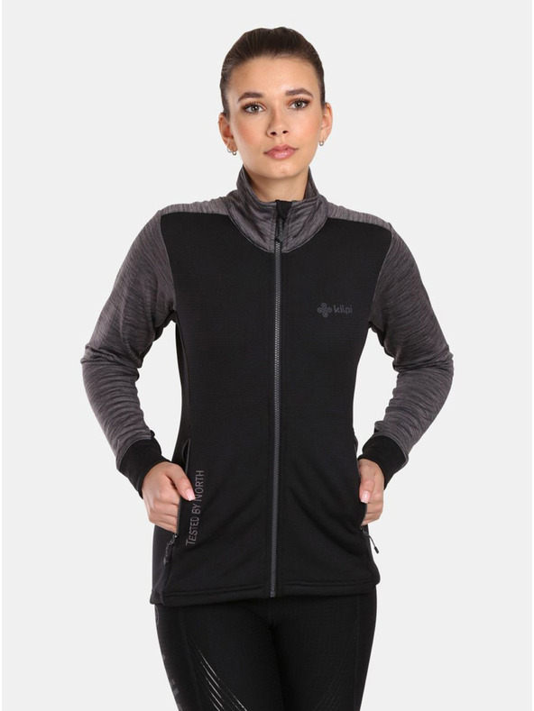 Kilpi Черен дамски спортен функционален суитчър KILPI SIREN-W