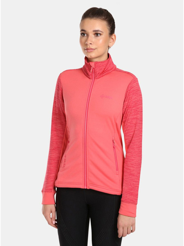 Kilpi Розов дамски спортен функционален суитшърт KILPI SIREN-W