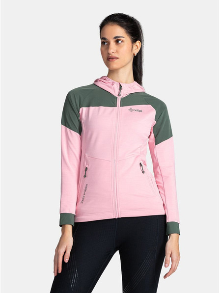 Kilpi Светлорозов дамски спортен еластичен суитчър Kilpi MEMPHIS-W