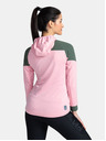 Kilpi Светлорозов дамски спортен еластичен суитчър Kilpi MEMPHIS-W