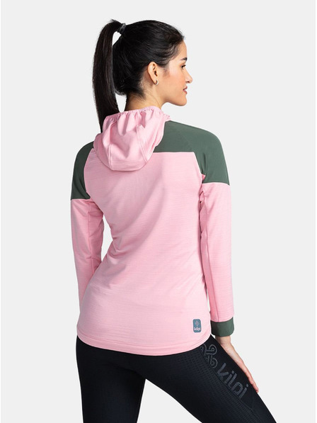 Kilpi Светлорозов дамски спортен еластичен суитчър Kilpi MEMPHIS-W