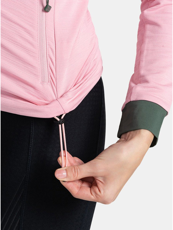 Kilpi Светлорозов дамски спортен еластичен суитчър Kilpi MEMPHIS-W