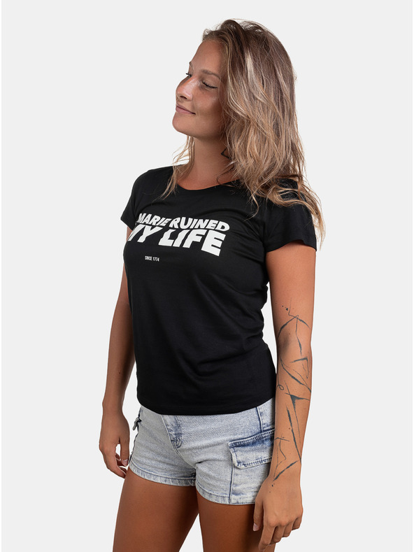 ZOOT.Original Черна унисекс тениска ZOOT Original Marie Terezie