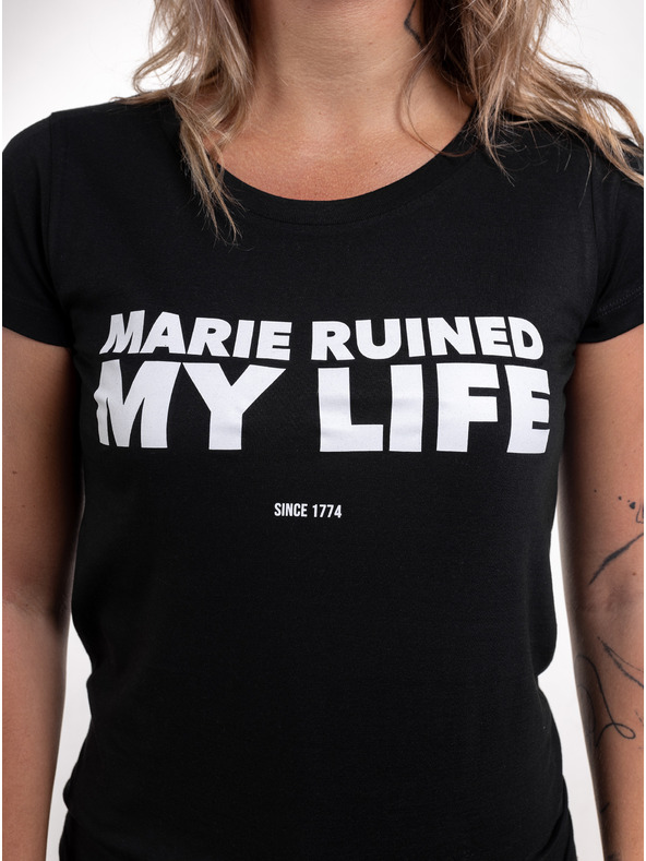 ZOOT.Original Черна унисекс тениска ZOOT Original Marie Terezie