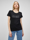 ZOOT.Original Черна дамска тениска с принт ZOOT.Original Kiss