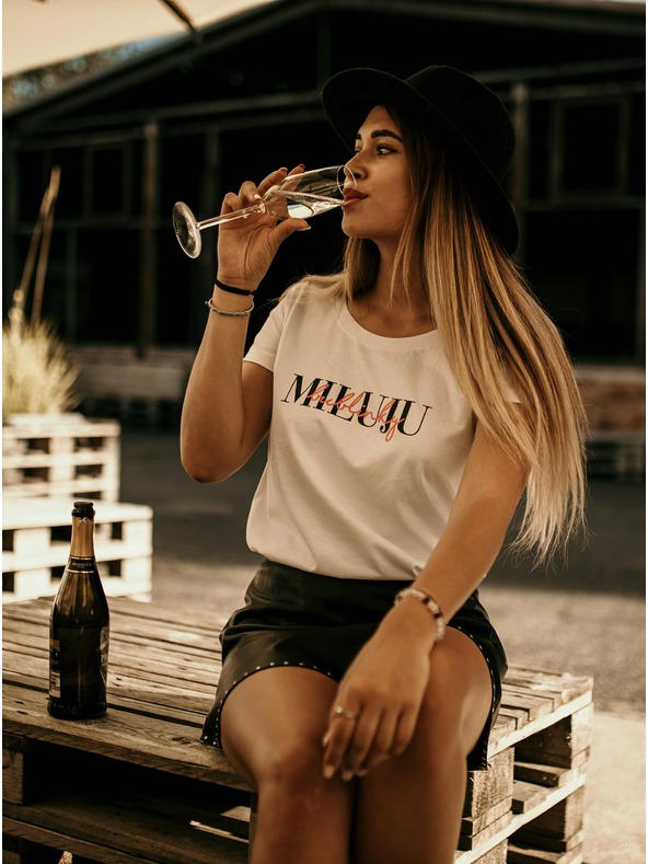 ZOOT.Original Бяла дамска тениска ZOOT Original Bubbles