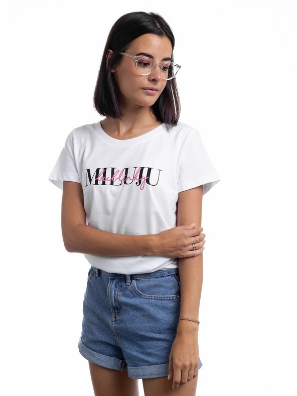 ZOOT.Original Бяла дамска тениска ZOOT Original Bubbles