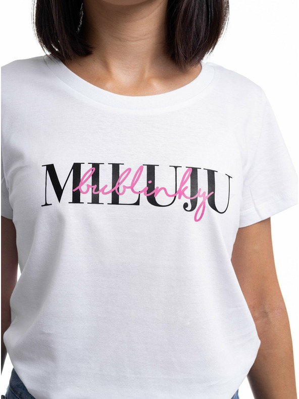 ZOOT.Original Бяла дамска тениска ZOOT Original Bubbles