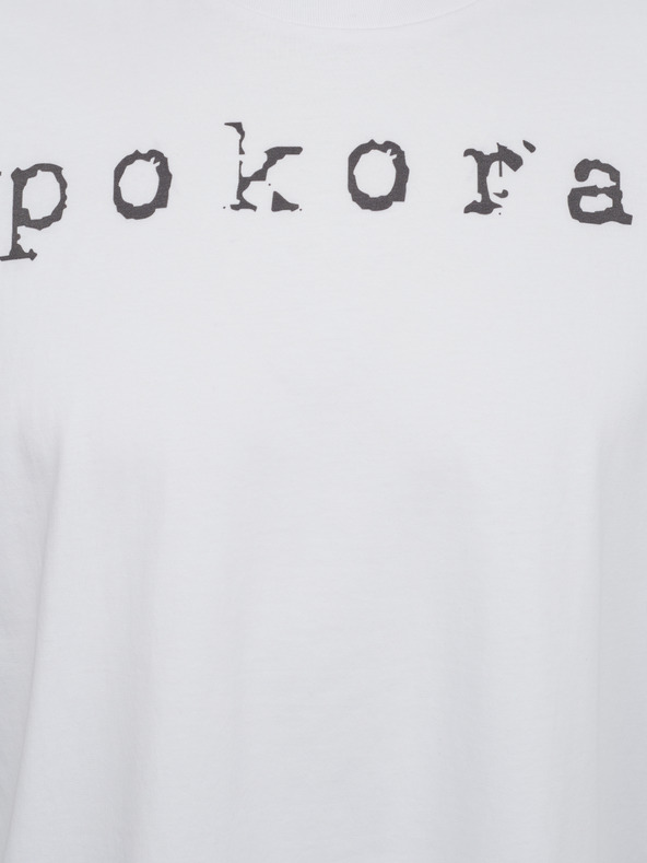 ZOOT.Original Бяла унисекс тениска ZOOT Original смирение.