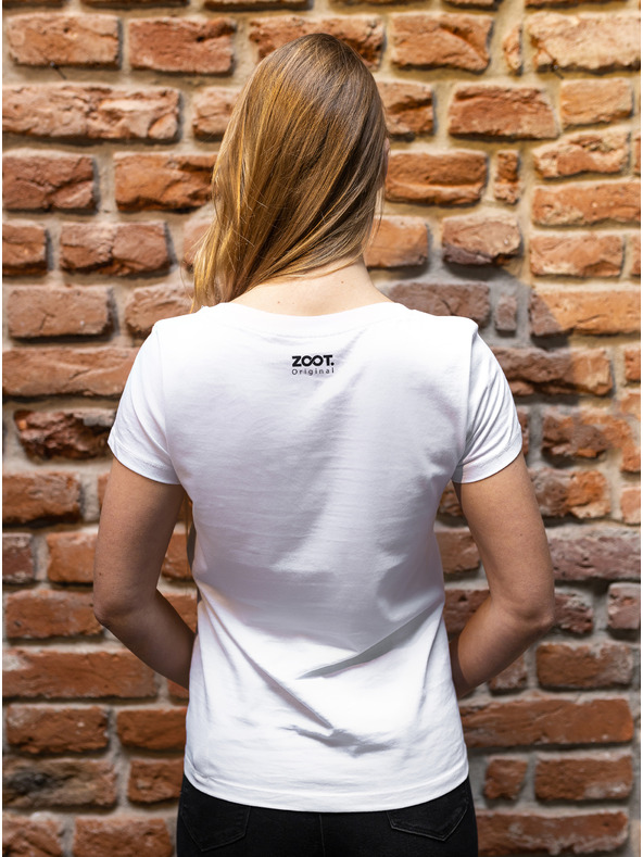 ZOOT.Original Бяла дамска тениска ZOOT Original Dickpic