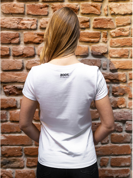 ZOOT.Original Бяла дамска тениска ZOOT Original Dickpic