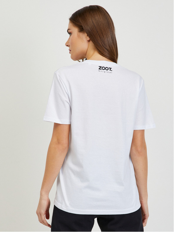 ZOOT.Original Бяла дамска тениска ZOOT Original I'm guilty