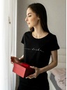 ZOOT.Original Черна дамска тениска ZOOT Original Love