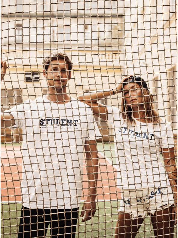 ZOOT.Original Бяла дамска тениска ZOOT Original Student