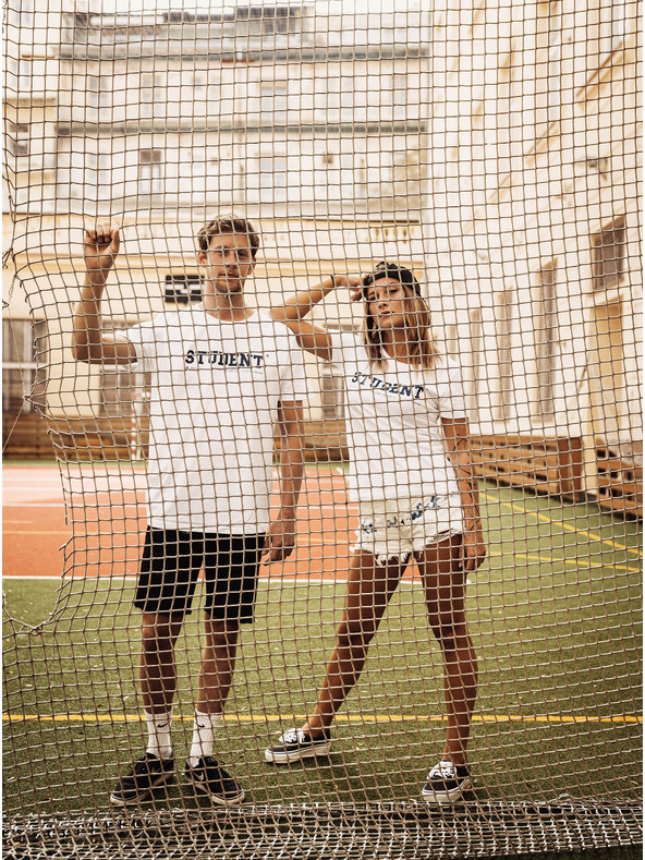 ZOOT.Original Бяла дамска тениска ZOOT Original Student