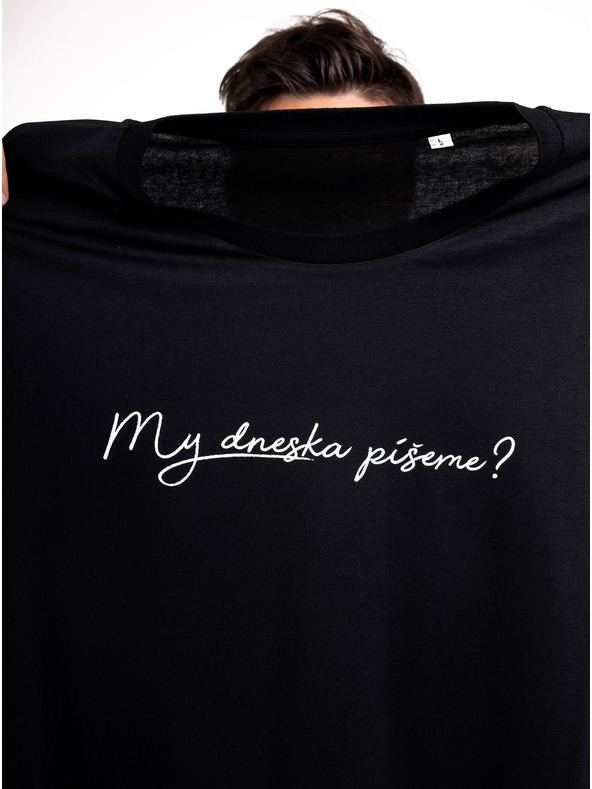 ZOOT.Original Черна дамска тениска ZOOT Original Пишем ли днес?