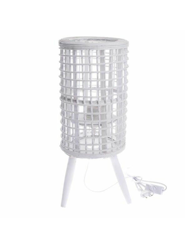 Casa de Engel Ратанова лампа, бяла, 0/6